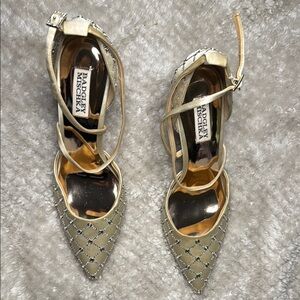 Badgley Mischka Gold Women's Shoes